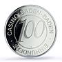 Germany Baden Baden Casino Fantasy Token 100 Mk. PR69 PCGS silver 1986 - 1988 FM