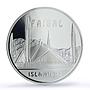 Kazakhstan 100 tenge Faisal Mosque Islam Architecture PR69 PCGS silver coin 2006