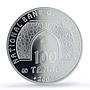 Kazakhstan 100 tenge Faisal Mosque Islam Architecture PR69 PCGS silver coin 2006