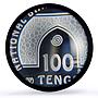 Kazakhstan 100 tenge Faisal Mosque Islam Architecture PR69 PCGS silver coin 2006