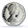 Solomon Islands 1 dollar Elizabeth II Nusu Nusu PR69 PCGS CuNi coin 1983