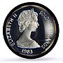 Solomon Islands 1 dollar Elizabeth II Nusu Nusu PR69 PCGS CuNi coin 1983