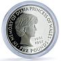 Great Britain 5 pounds Princess Diana History Politics proof silver coin 1999