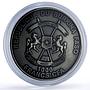 Burkina Faso 1000 francs Buffalo Bull African Big Five Fauna silver coin 2016