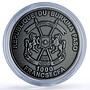 Burkina Faso 1000 francs Smilodon Sabre Toothed Tiger Fauna silver coin 2013