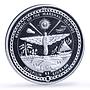 Marshall Islands 50 dollars Louganis Jackknife Perfect 10 proof silver coin 1988