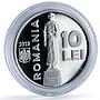 Romania 10 lei Vladimir Ghika 150th Anniversary Religion proof silver coin 2023