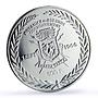 Burundi 500 francs King Ntare V Coronation History proof-like billon coin 1966