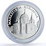 Moldova 50 lei Hirjauca Monastery Religion Architecture silver coin 2000