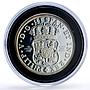 Mexico Pillar Dollar 8 Reales 1732 Restrike 12 oz silver medal 1988