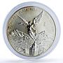 Mexico 2 onzas Libertad Angel of Independence silver coin 1996