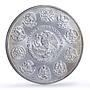 Mexico 2 onzas Libertad Angel of Independence silver coin 1996