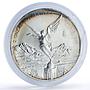 Mexico 2 onzas Libertad Angel of Independence silver coin 1999