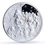 Mexico Cathedral Christmas Jesus Religion Architecture 5 oz silver medal 1986