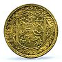 Czechoslovakia 1 dukat St. Wenceslaus without Numbers UNC PCGS gold coin 1925