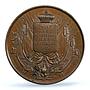 France Napoleon III Sebastopol Sevastopol Capture Divo-275 MS63 PCGS medal 1855