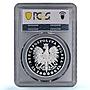 Poland 100 000 zlotych Kosciuszko Horse History PR69 PCGS silver coin 1990