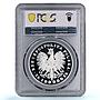Poland 100 000 zlotych Frederic Chopin Music History PR67 PCGS silver coin 1990