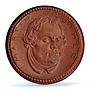 Germany Weimar Eisenach 1 mark Martin Luther MS 66 PCGS porcelain coin 1921