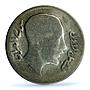 Iraq 20 fils Faisal I Error Date KM-99 Genuine PCGS silver coin 1933