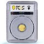 Mexico 1/20 onza Libertad Angel of Independence MS 69 PCGS gold coin 1992