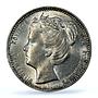 Netherlands 25 cents Queen Wilhelmina Coinage KM-120 MS 63 PCGS silver coin 1904