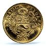 Peru 5 soles oro Republic Seated Liberty KM-235 MS 66 PCGS gold coin 1965