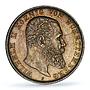 Germany Wurttemberg 2 marks William Willem II KM-631 MS 62 PCGS silver coin 1900