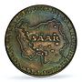 Germany Third Reich Saarland Referendum History SP 63 PCGS silver medal 1935