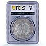 China Sinkiang 1 yuan dollar Province Y#46 Genuine AU PCGS silver coin 1949