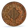 Spain Barcelona 5 centimos Catalanist Union Horsemans MS64 PCGS bronze coin 1900