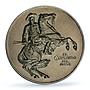 Mexico Francisco Villa Horseman History Politics SP 66 PCGS silver medal 1923