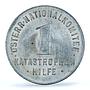 Austria National Disaster Comitee Donations Relief 1 Krone MS 63 PCGS token 1954