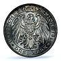 Germany Prussia 3 mark Breslau University Wroclaw MS 64 PCGS silver coin 1911