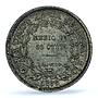 Bolivia 1/2 boliviano 50 centavos Republic KM-161 MS63 PCGS silver coin 1898