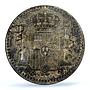 Puerto Rico Spanish 5 centavos Alfonso XIII KM-20 AU 53 PCGS silver coin 1896