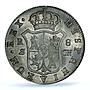 Spain 8 reales Ferdinand VII Seville Calico-1412 MS 62 PCGS silver coin 1809