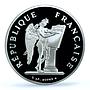 France 100 francs Droits Homme Human Rights PR 69 PCGS palladium coin 1989