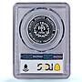 France 500 francs 70 ecus Charlemagne KM-990a PR 70 PCGS platinum coin 1990