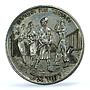 Israel The Birth of the State History Politics MS 62 PCGS CuNi medal 1948