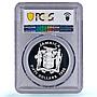 Jamaica 50 dollars Bob Marley Singer Music PR 69 PCGS silver coin 1995