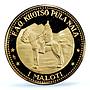 Lesotho 1 maloti FAO World Food Day Horse Equestrian PR 67 PCGS gold coin 1969