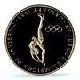 Panama 50 balboas Figure Skating Calgary Olympics X#9 PR 69 PCGS gold coin 1988