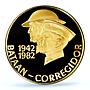 Philippines 1500 piso Bataan Corregidor Battle KM-237 PR 69 PCGS gold coin 1982