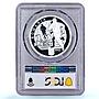 Romania 10 lei First Rugby Match Centennial Sports PR 70 PCGS silver coin 2013