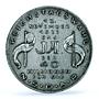 Germany Third Reich Reichstag Elections Kienast-489 SP 62 PCGS zinc medal 1933