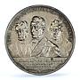 Germany Third Reich Nuremberg Railway Kienast-509 SP 62 PCGS silver medal 1935