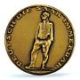 Germany Third Reich Saarland Referendum History SP 64 PCGS brass medal 1935