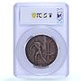 Germany Empire WWI Sarajevo Ferdinand Kienast-132 MS 64 PCGS bronze medal 1914