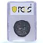 Germany Third Reich Rommel Africa Camel Kienast-582 MS 61 PCGS bronze medal 1941